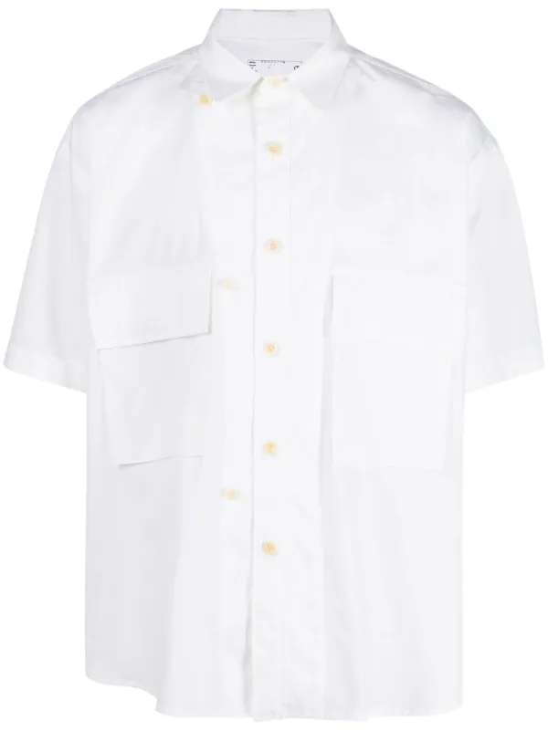 24SS Sacai シルクコットン バルーンスリーブ シャツ 1 オフホワイト 楽天市場】sacai サカイ 24SS Thomas Mason Cotton Poplin Shirt