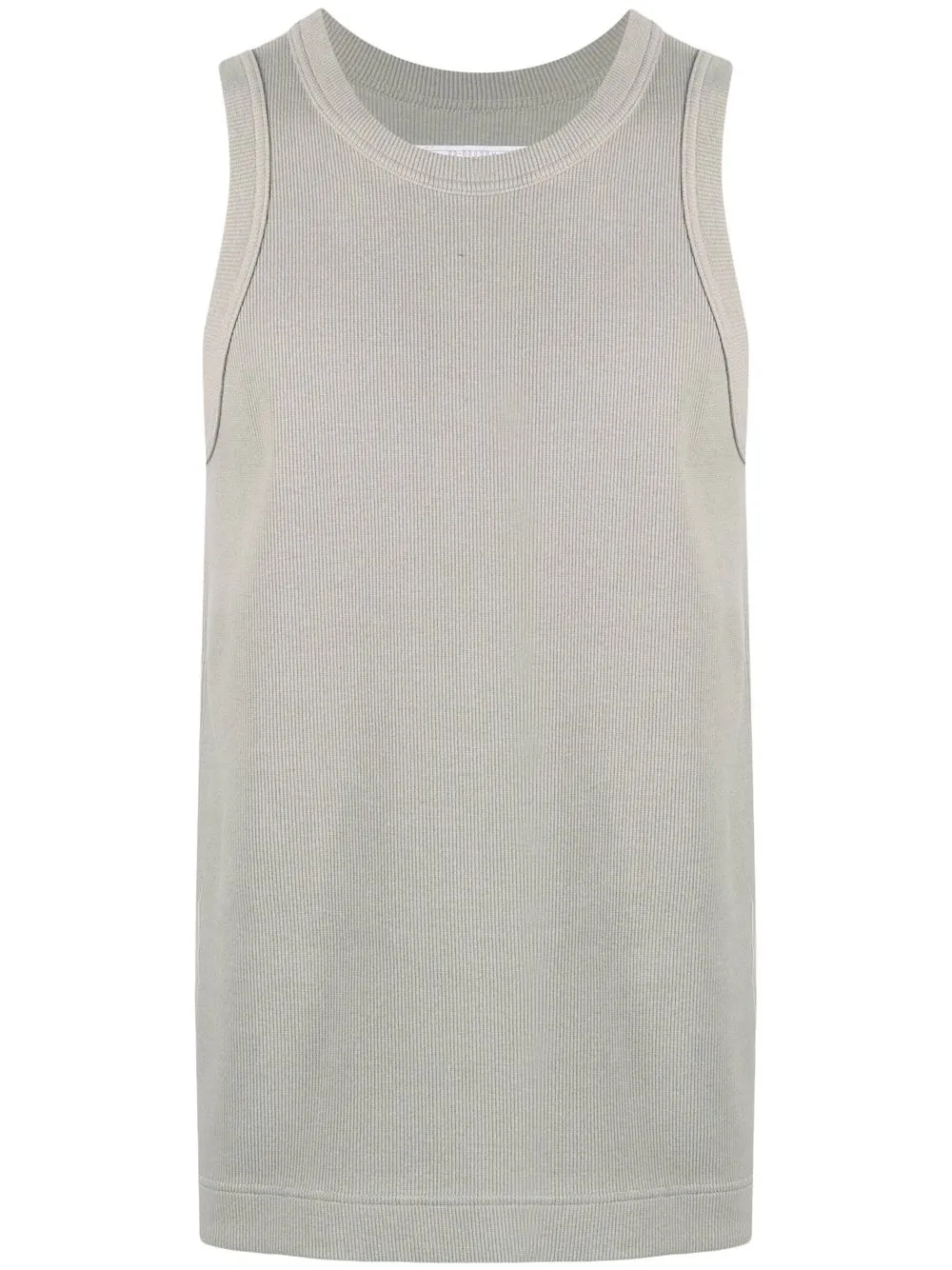 

sacai ribbed-knit tank top - Green