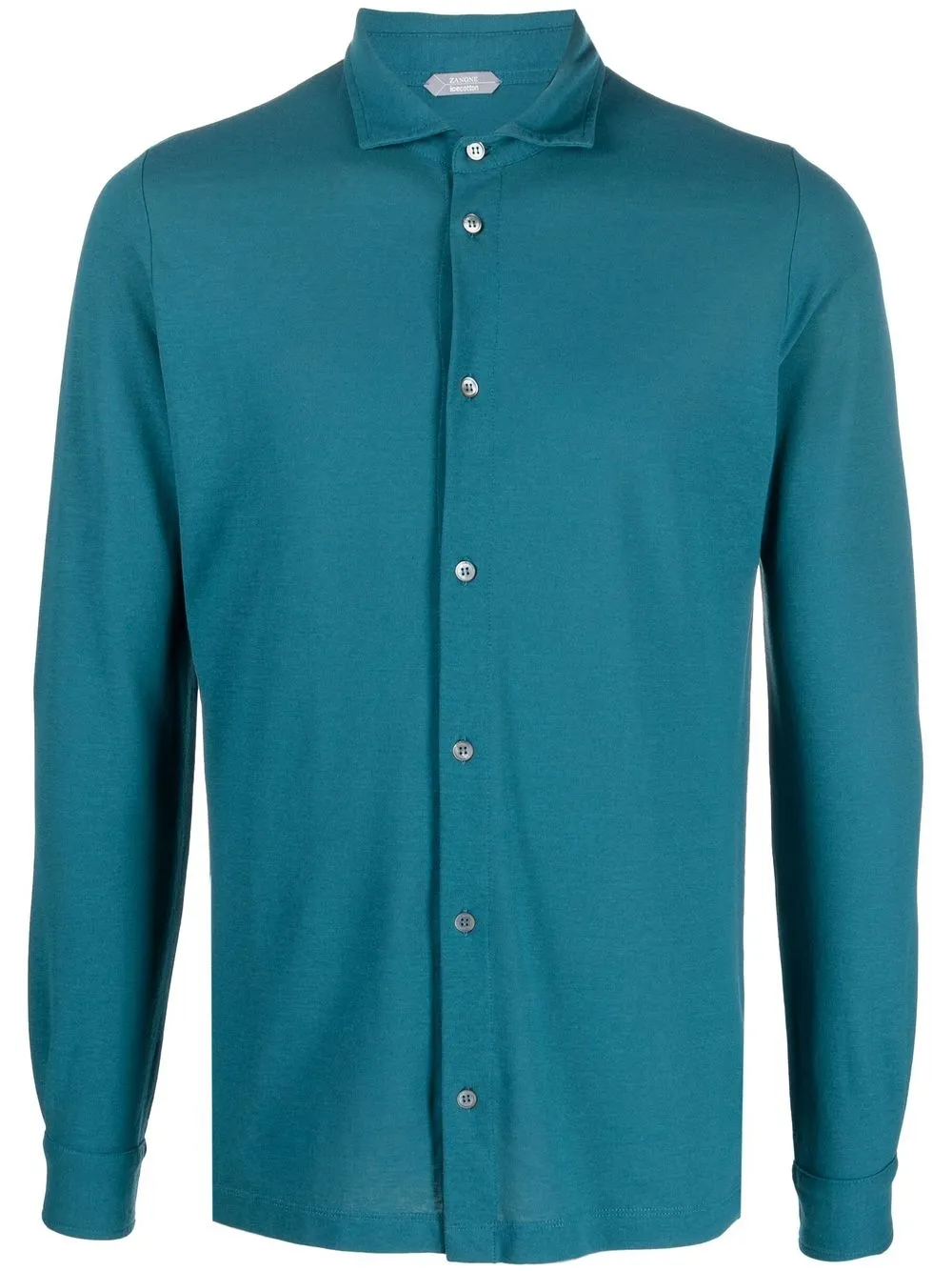 

Zanone longsleeved organic cotton shirt - Blue