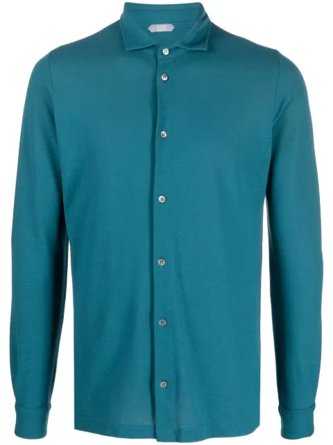 Zanone longsleeved organic cotton shirt