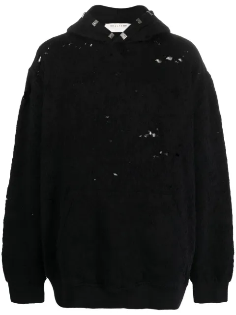 1017 ALYX 9SM hoodie con efecto envejecido 
