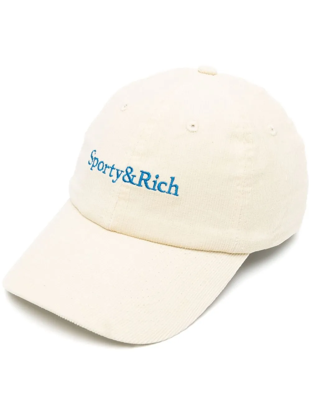 

Sporty & Rich embroidered-logo detail baseball cap - Neutrals