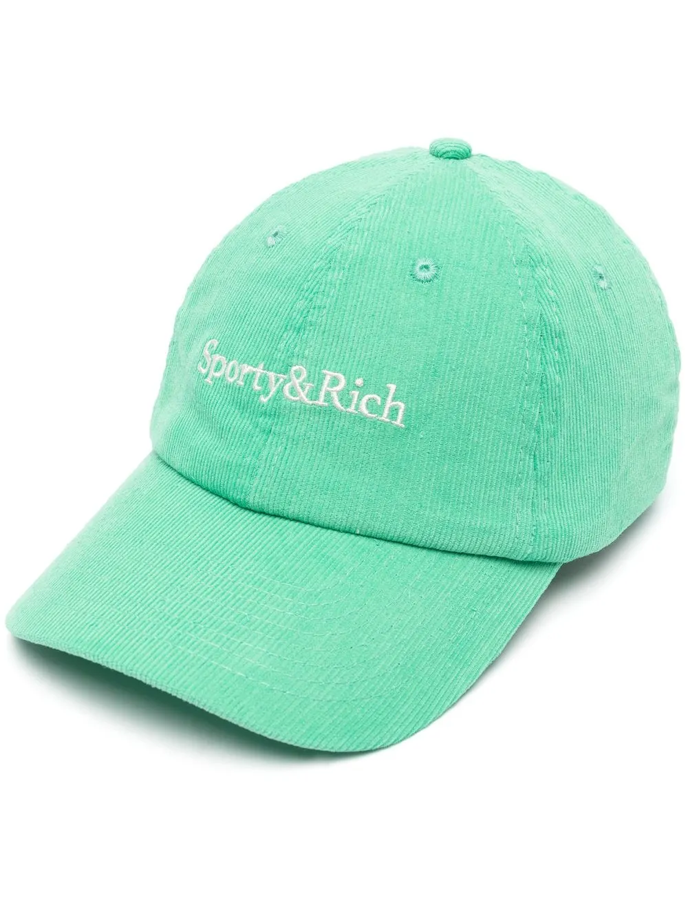 

Sporty & Rich gorra con detalle del logo bordado - Verde