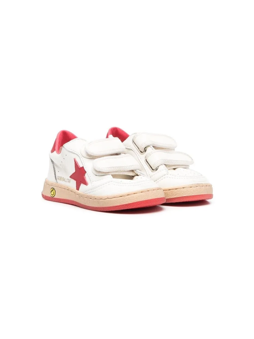 Golden Goose Sneakers Bianche Super Star In Pelle In White