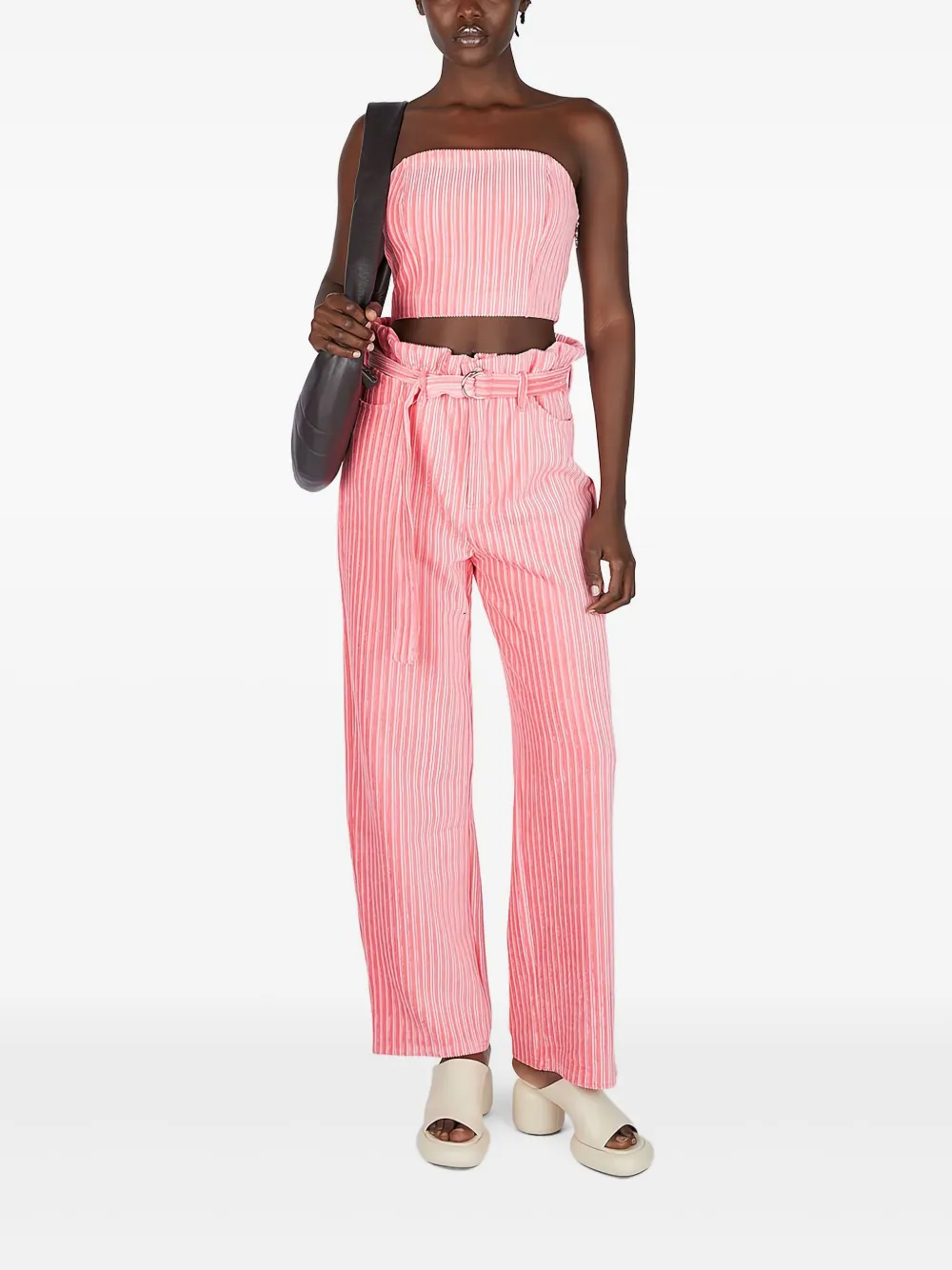 Simon Miller Twister top Roze