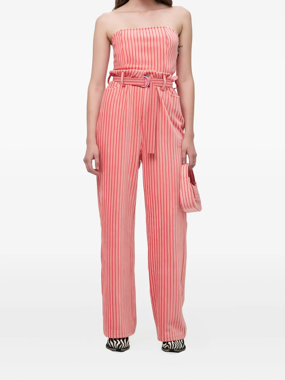 Simon Miller Broek met ceintuur Roze