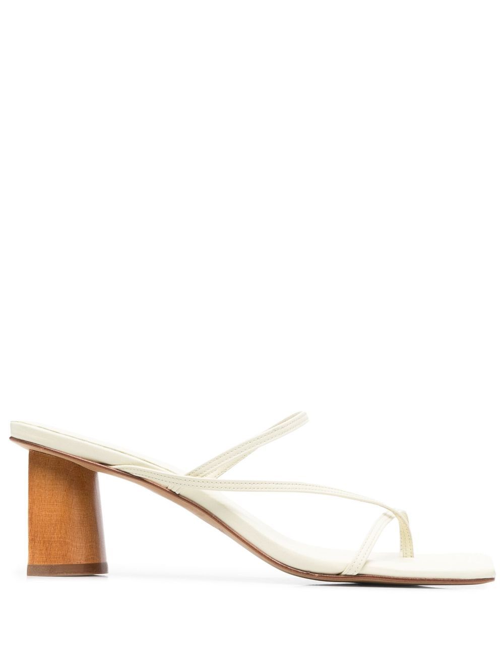 

Rejina Pyo Erin 60mm leather sandals - Neutrals