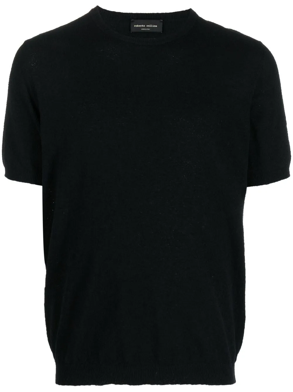 

Roberto Collina crew-neck short-sleeve jumper - Black