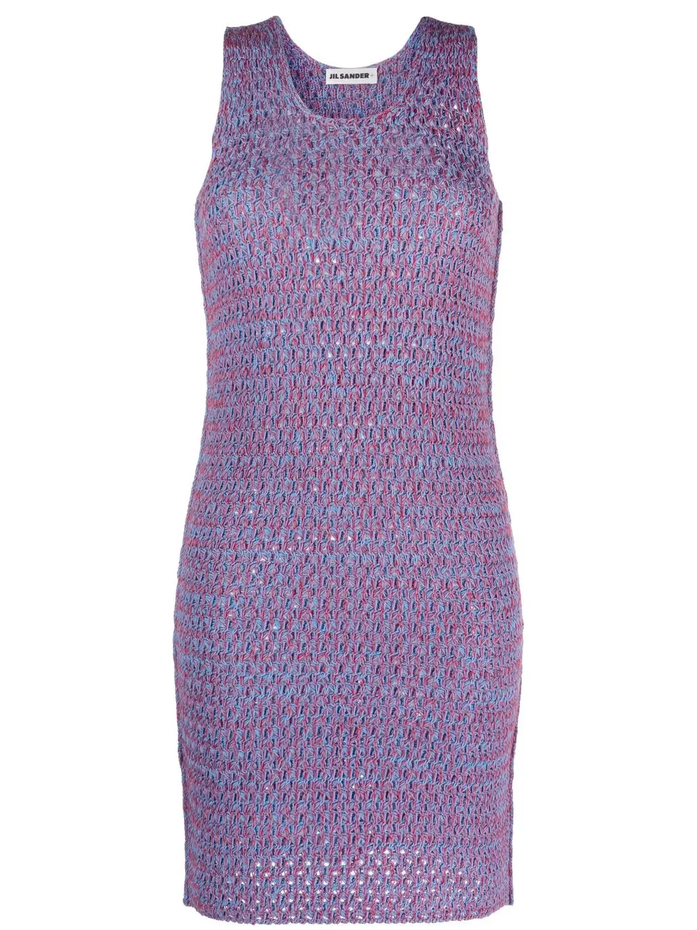 

Jil Sander open-knit minidress - Blue