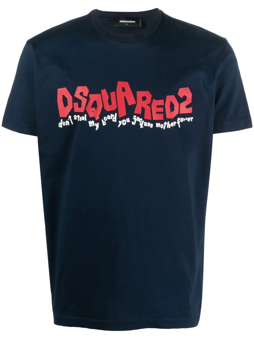 

Dsquared2 playera con estampado gráfico - Azul