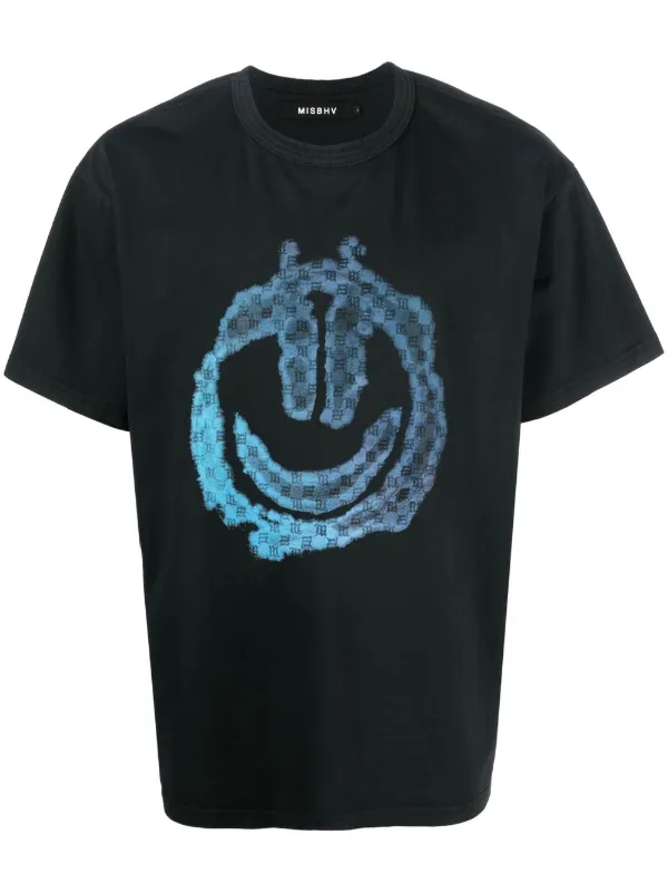【MISBHV】Smile 70'S T-Shirt Yellow 'Smile' 70's T-shirt by MISBHV on Sale