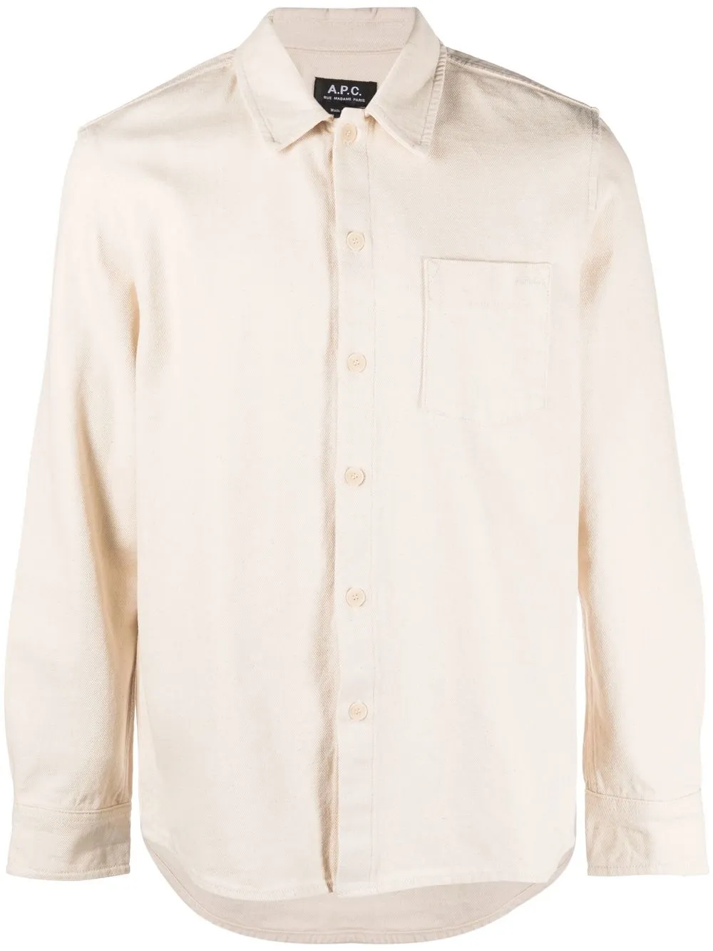 

A.P.C. camisa Victorio - Neutro