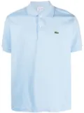 Lacoste logo-patch polo shirt - Blue