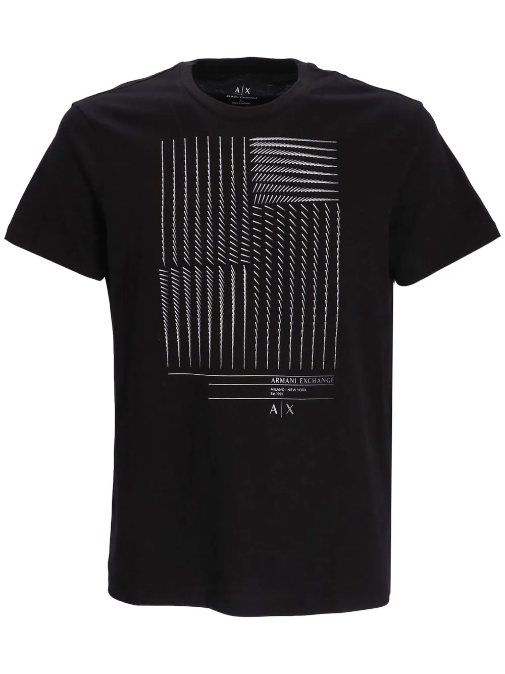 

Armani Exchange logo-print short-sleeved T-shirt - Black