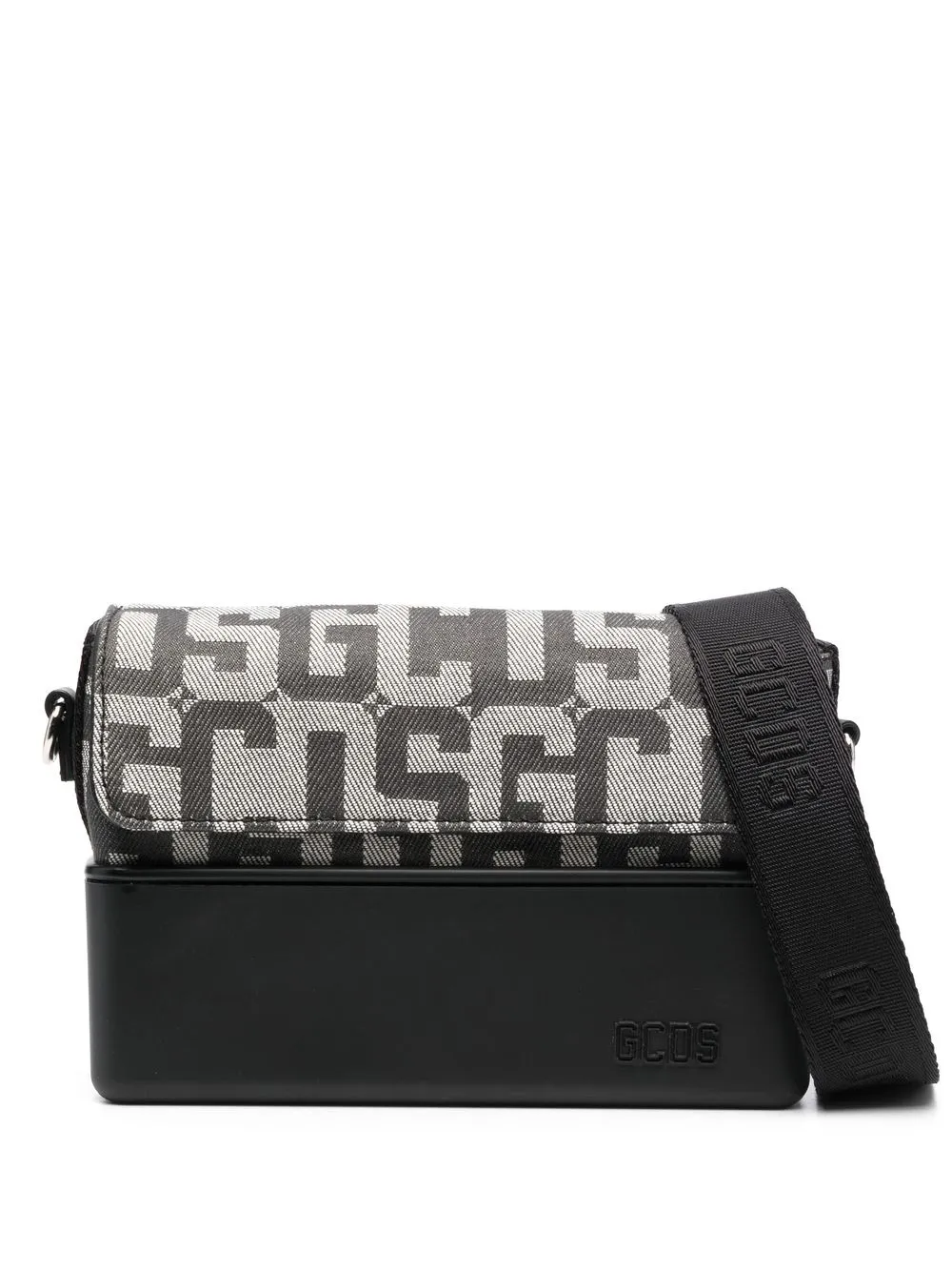 

Gcds monogram-canvas cross body bag - Grey