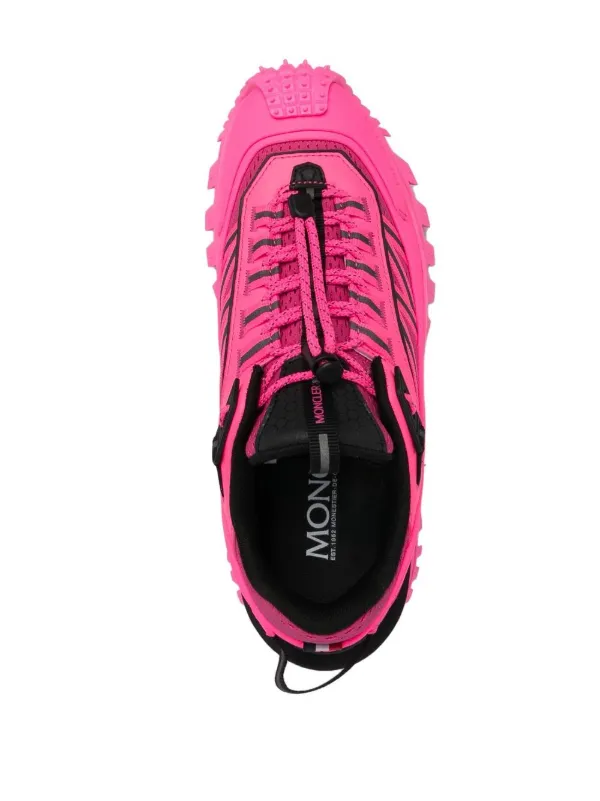 Moncler スニーカー ベージュ/ピンク/ブラック Moncler Grenoble Trailgrip lace-up Sneakers | Pink | FARFETCH