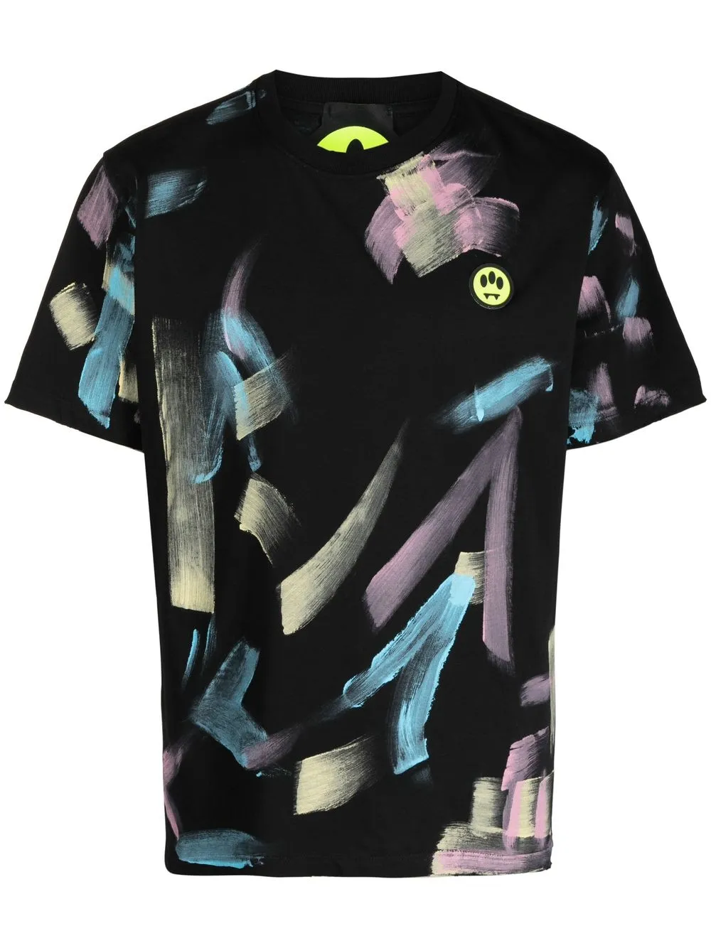 

BARROW brush-strokes T-shirt - Black