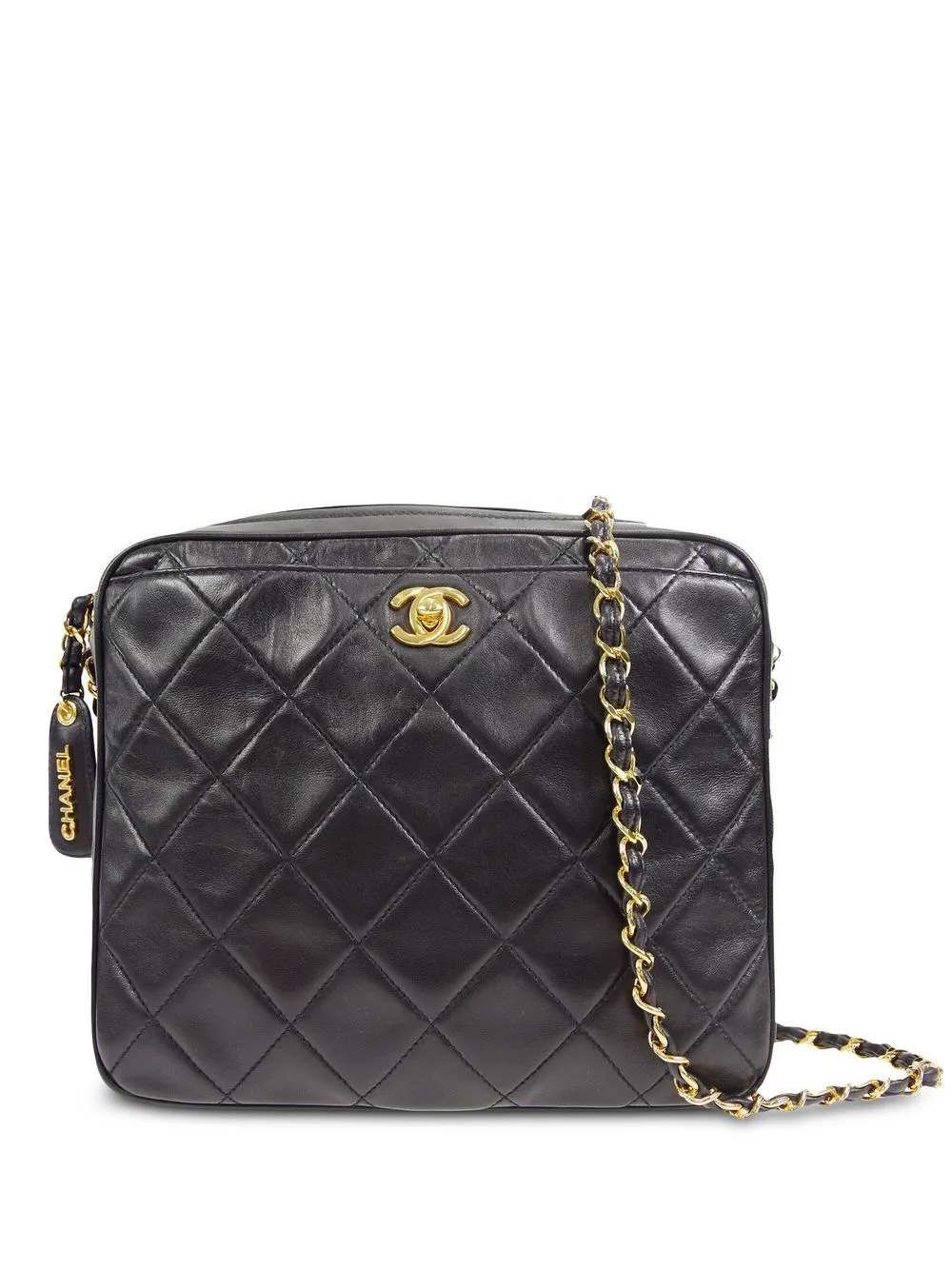 

CHANEL Pre-Owned 1997 quilted shoulder bag - Black