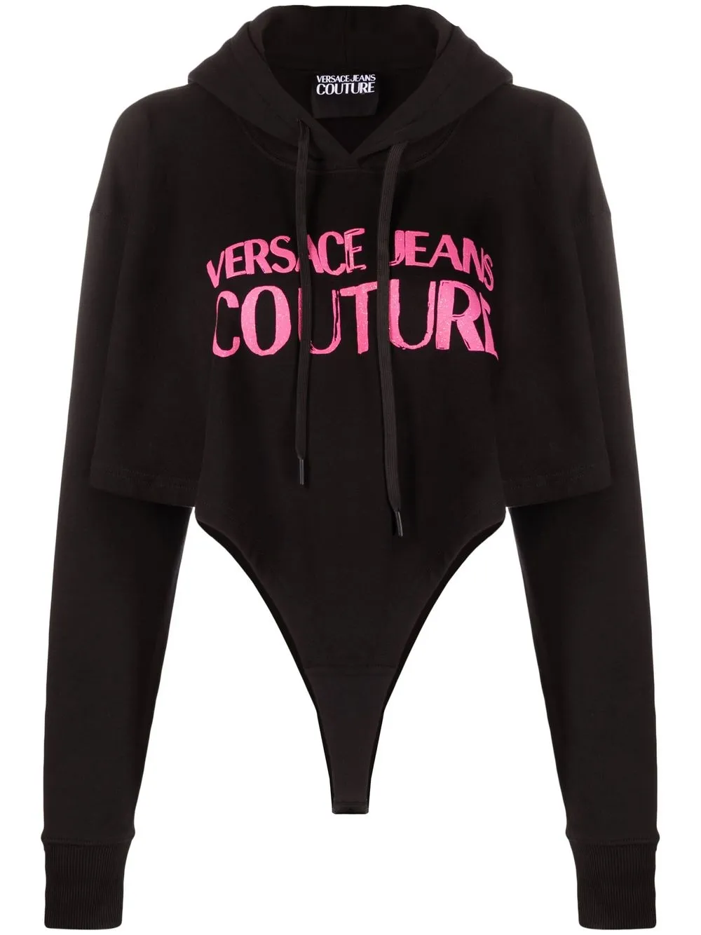 

Versace Jeans Couture logo-print hoodie - Black