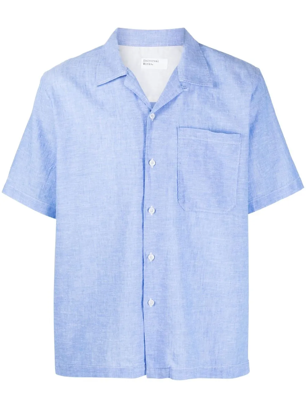 

Universal Works Camp short-sleeved shirt - Blue