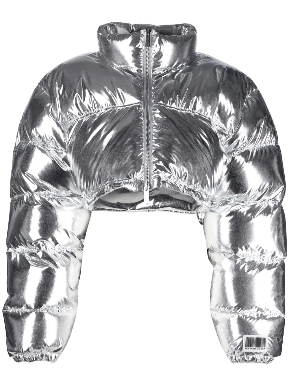 

VTMNTS cropped puffer jacket - Silver