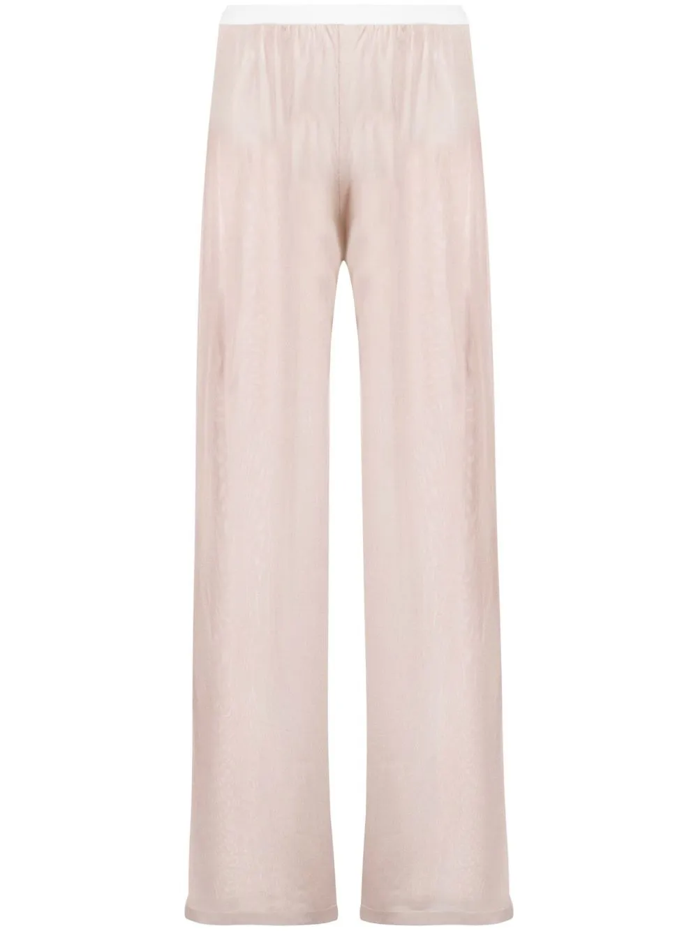 

Maison Margiela calzones elásticos semitraslúcidos - Rosado
