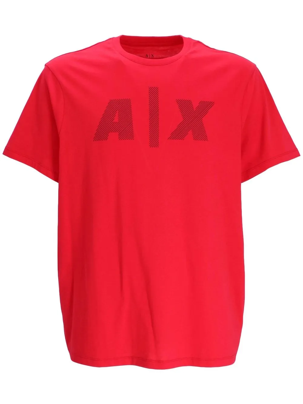 

Armani Exchange logo-print short-sleeved T-shirt - Red