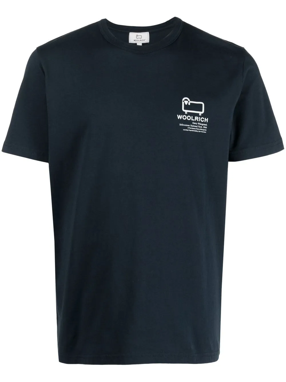 

Woolrich graphic-print T-shirt - Blue