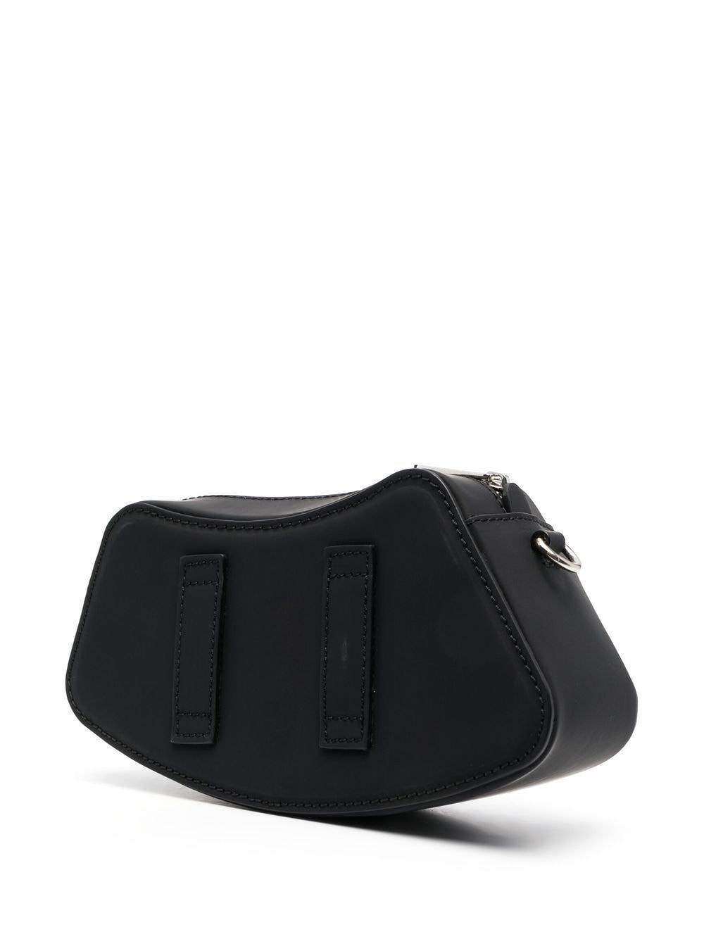 Shop Gcds Logo-lettering Shoulder Bag In Black