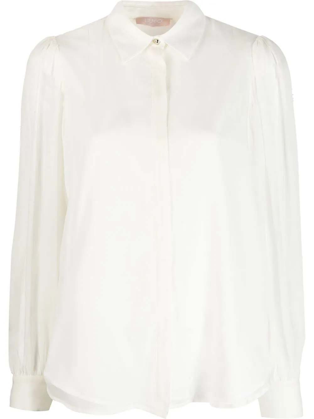 

LIU JO concealed front-fastening shirt - White