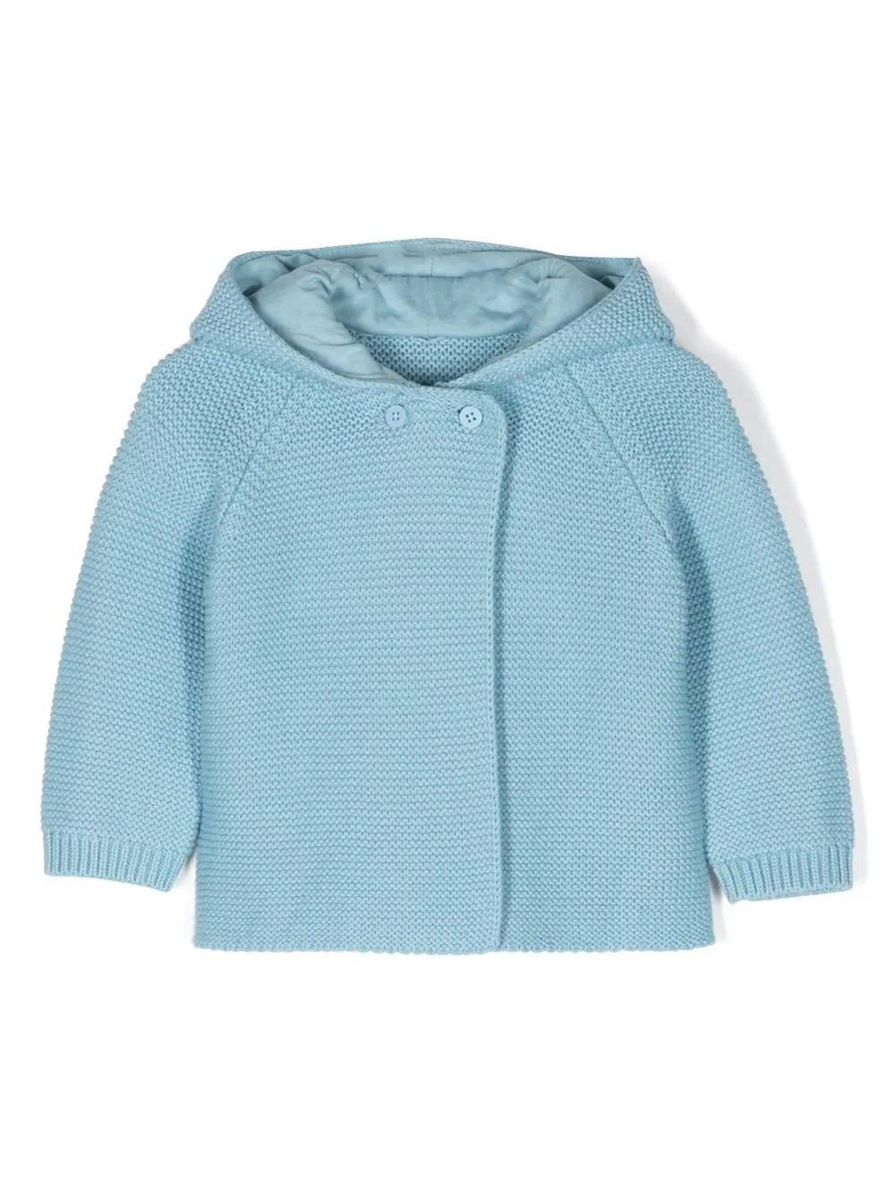 

Stella McCartney Kids hooded cotton cardigan - Blue