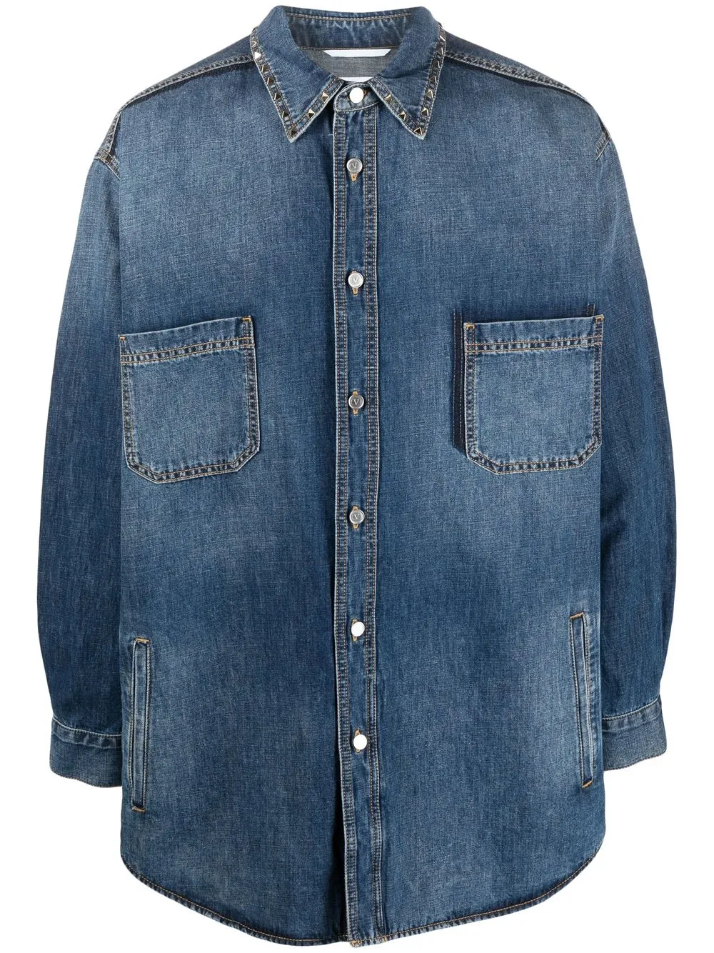 Image 1 of Valentino Garavani ヴァレンティノ ロックスタッズ  シャツ