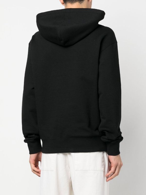 Jil Sander logo-patch Drawstring Hoodie - Farfetch