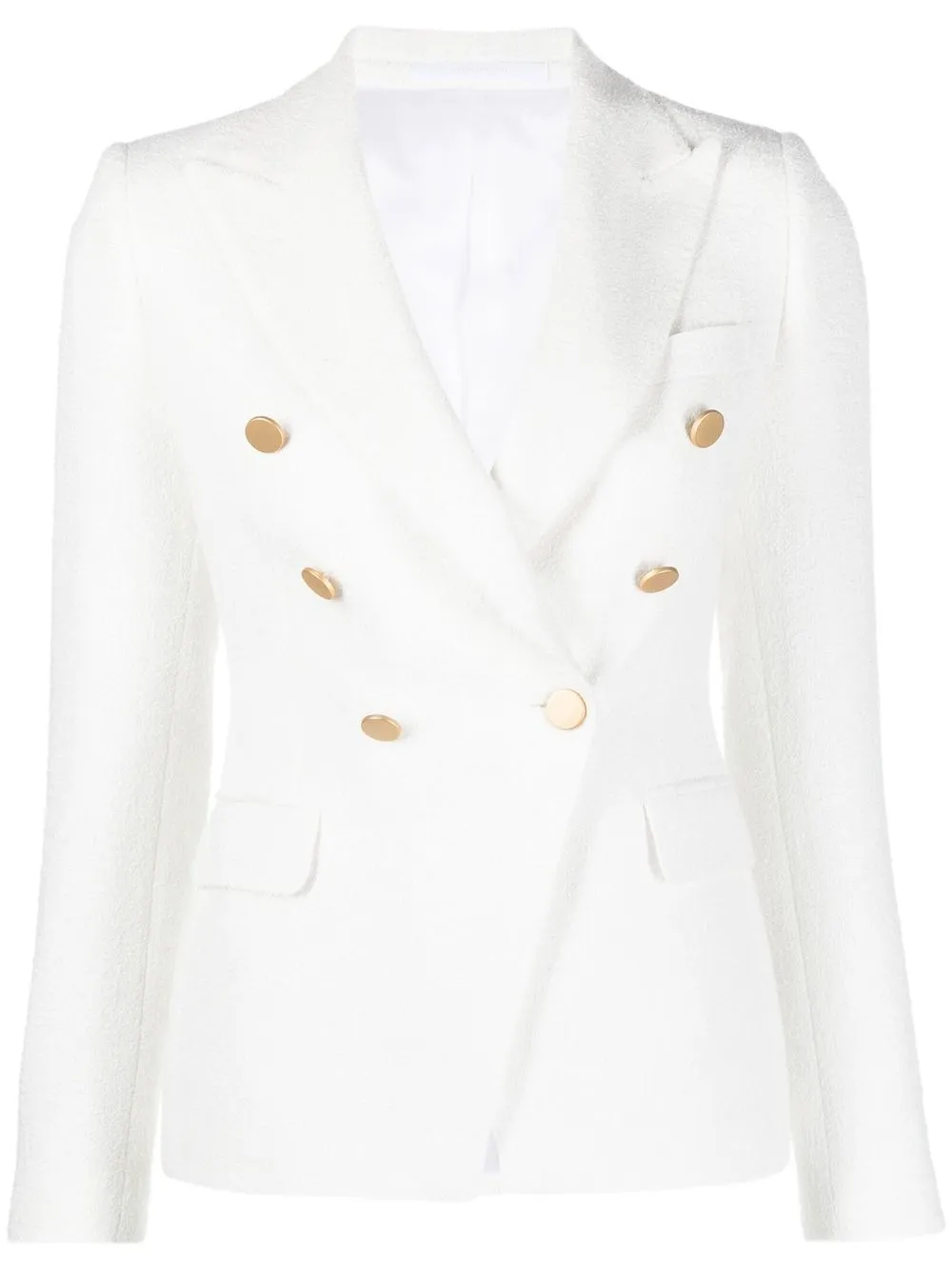 

Tagliatore blazer con doble botonadura - Blanco