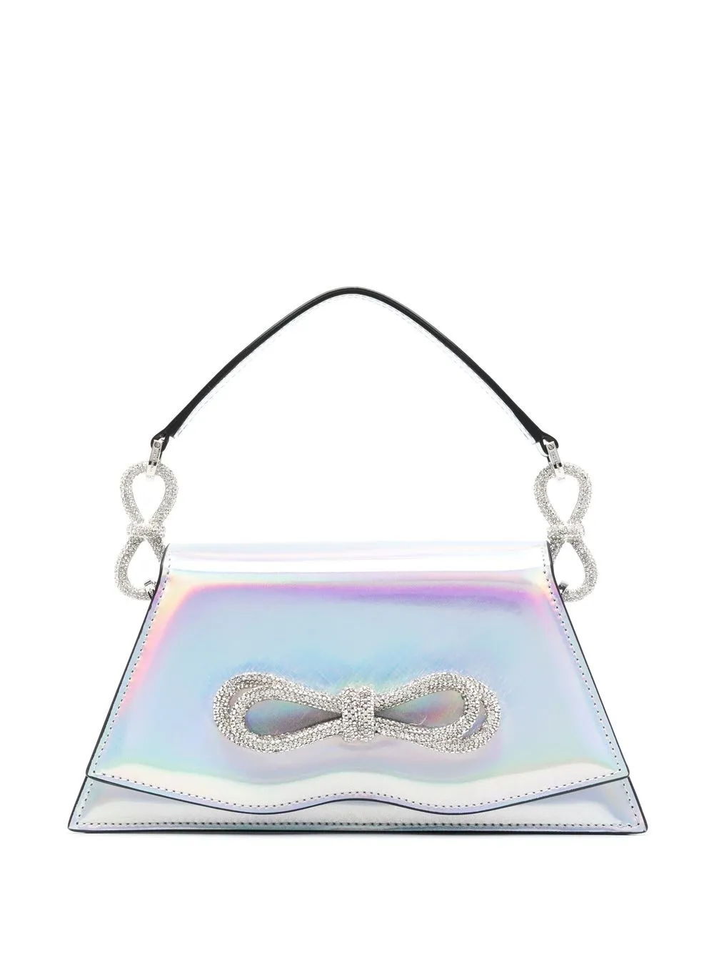 

MACH & MACH Samantha crystal-embellished tote bag - Silver