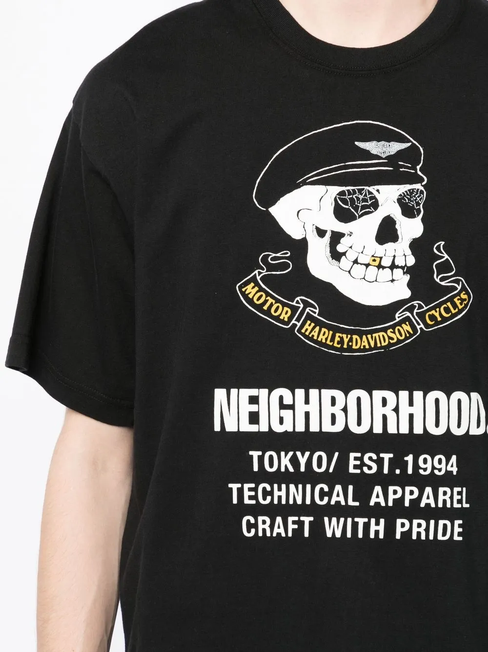 Neighborhood x Harley Davidson プリント Tシャツ - Farfetch