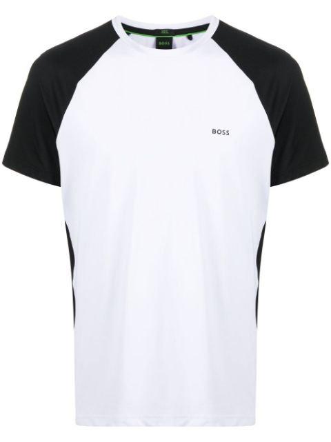 BOSS - logo-print short-sleeve T-shirt