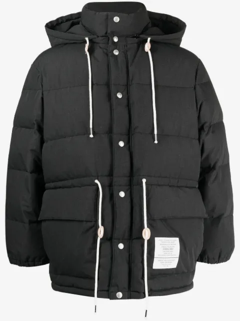 Neighborhood Gefütterte Jacke mit Kordelzug
