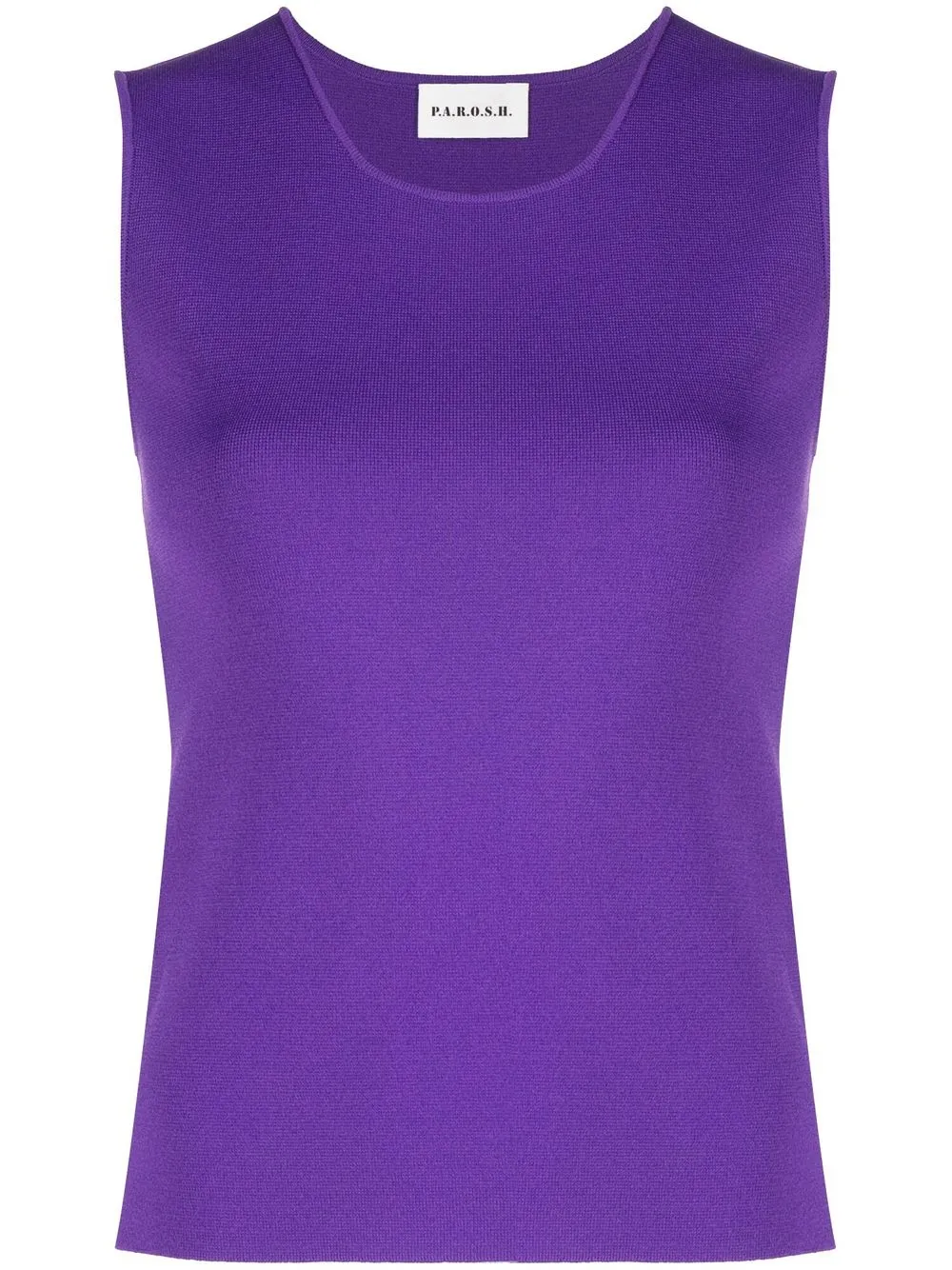 

P.A.R.O.S.H. knitted sleeveless top - Purple