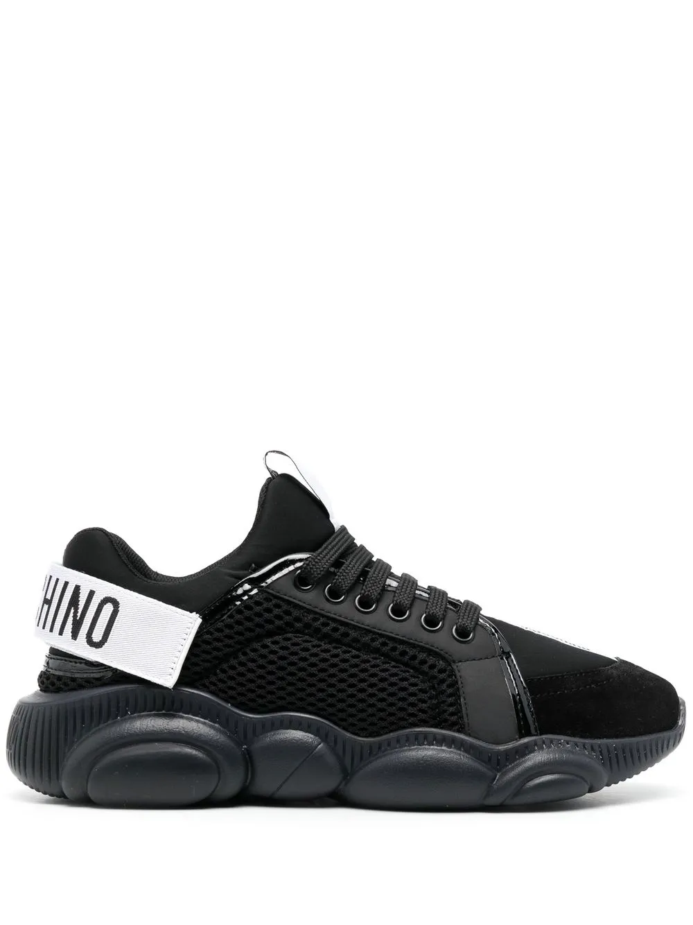 

Moschino chunky-sole logo-detail trainers - Black