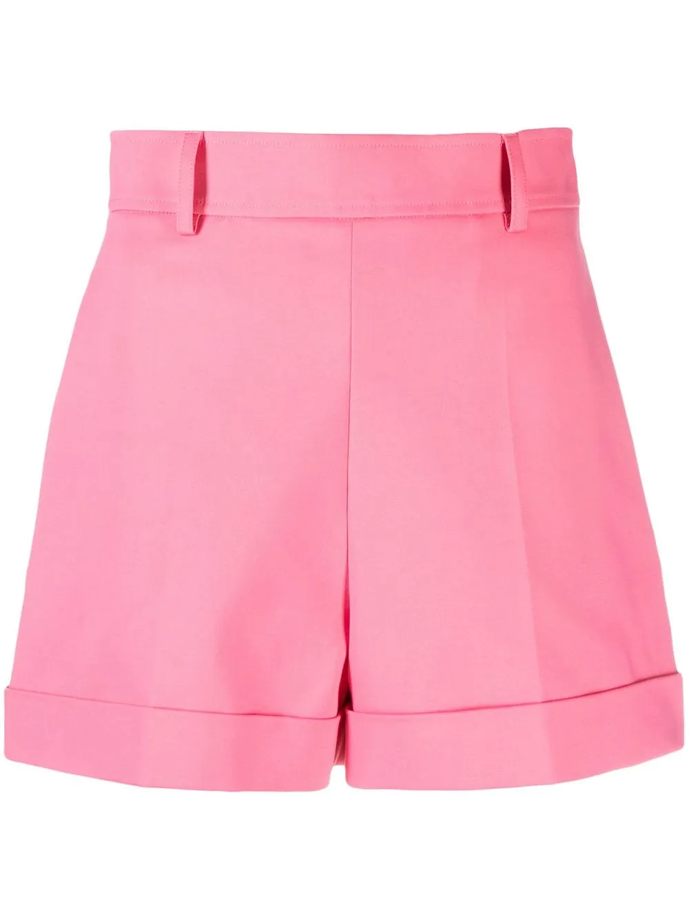 

Moschino high-waist tailored shorts - Pink