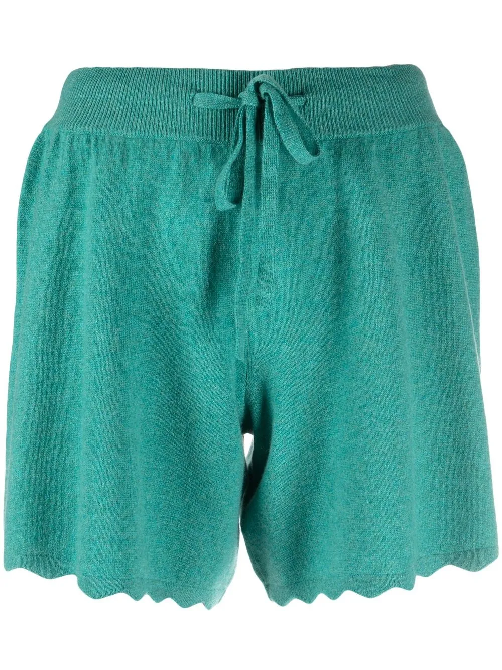 

Lisa Yang knitted drawstring cashmere shorts - Green