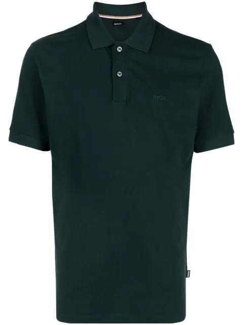 BOSS Pallas embroidered logo polo shirt