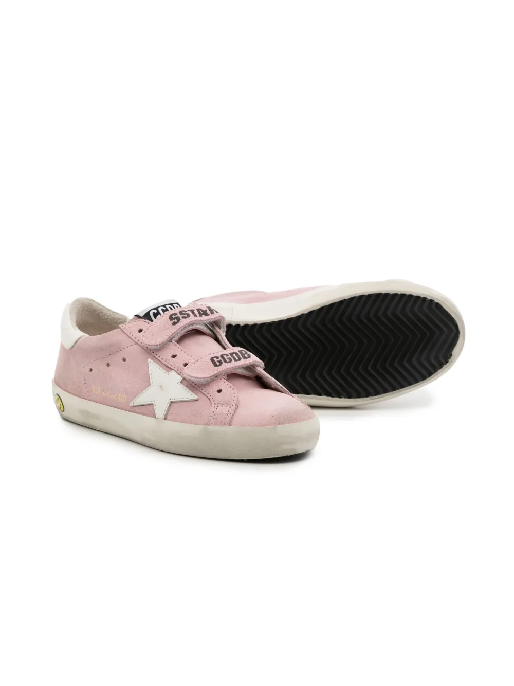 Golden Goose Kids Old School sneakers - Roze