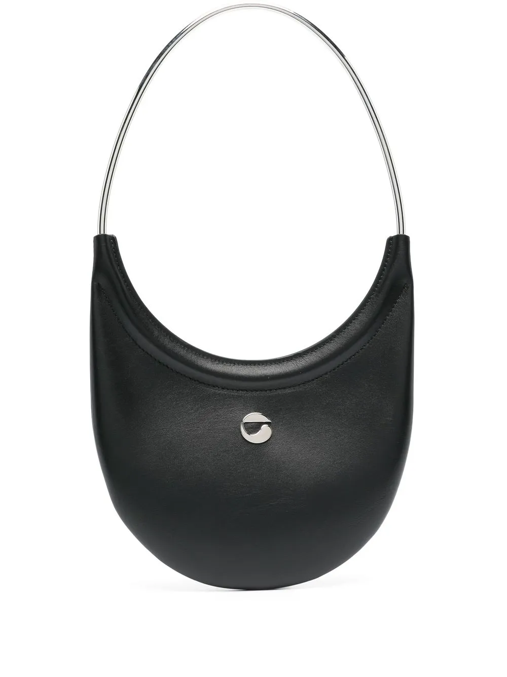 

Coperni curved leather bag - Black