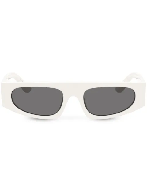 Dolce & Gabbana Eyewear DG Crossed rectangle-frame sunglasses