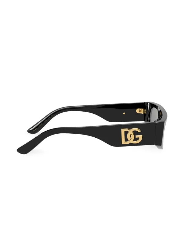 Dolce Gabbana Eyewear square-frame Sunglasses Black FARFETCH NZ