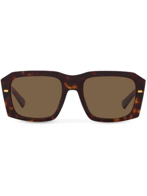 Dolce & Gabbana Eyewear tortoiseshell-effect square-frame sunglasses