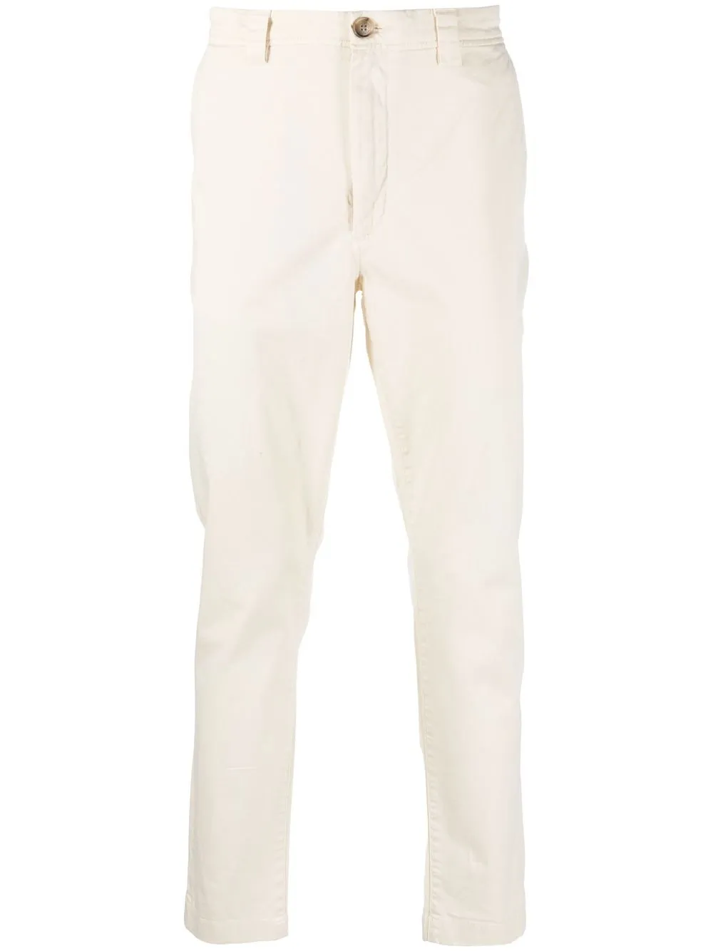 

Woolrich cotton straight leg trousers - Neutrals