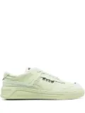 MSGM panelled low-top sneakers - Green